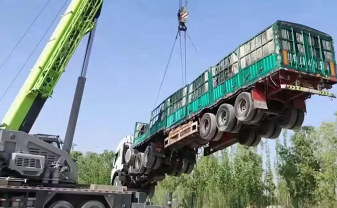 昌图道路脱困救援案例